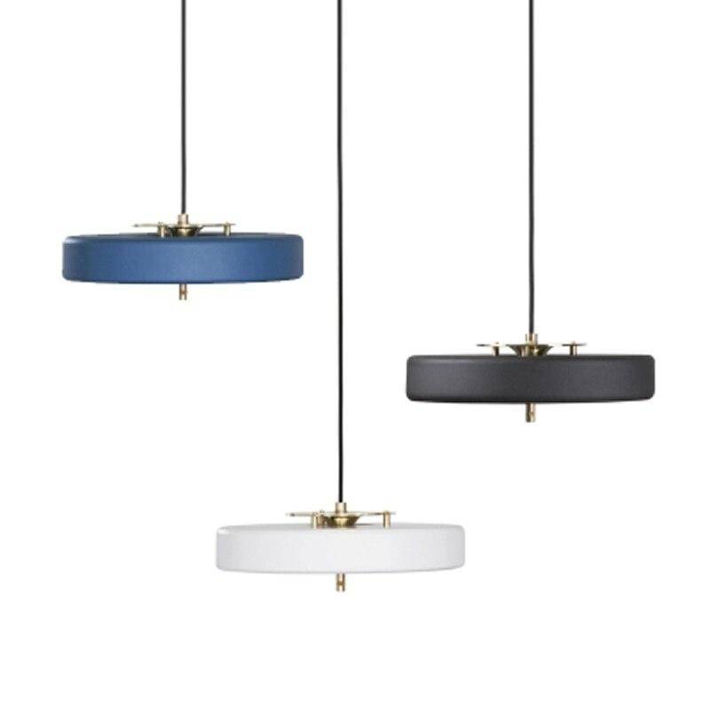 Suspension LED Design - Abat-jour arrondi en métal