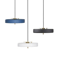 Suspension LED Design - Abat-jour arrondi en métal