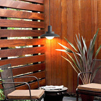 Suspension LED design en métal avec abat-jour arrondi