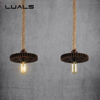 Suspension rétro LED "Edison Light"