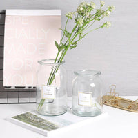 Vase en verre Lao Circle