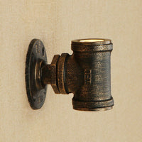 Applique murale rétro LED Tino Metal Pipe Style