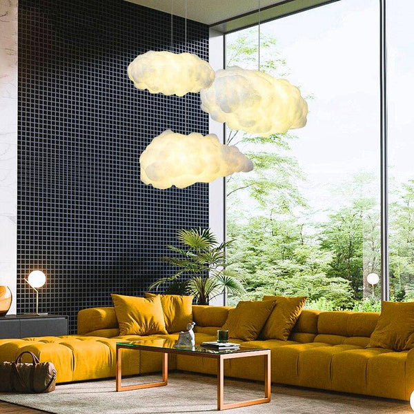 Suspension lumineuse nuage LED pour enfants
