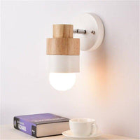 Applique murale LED en bois DesignCube