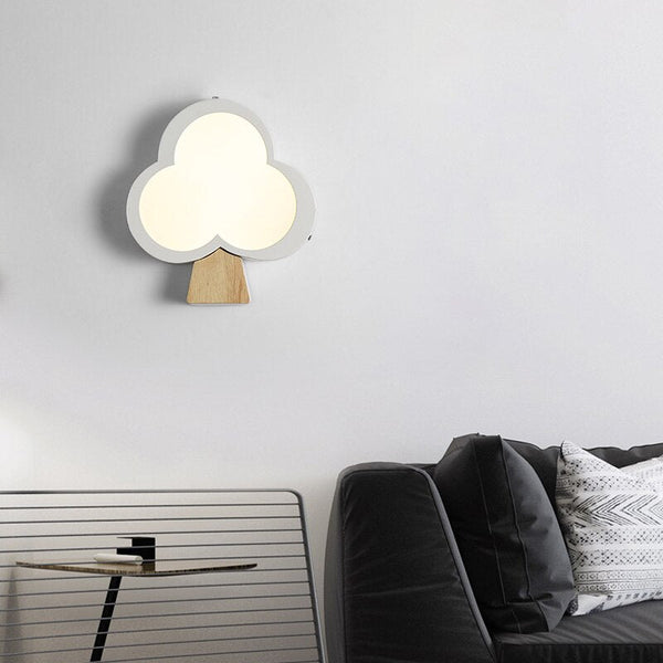 Applique murale moderne "Arbre en Bois Ania"