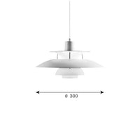 Suspension LED Nordic Cone Plate
