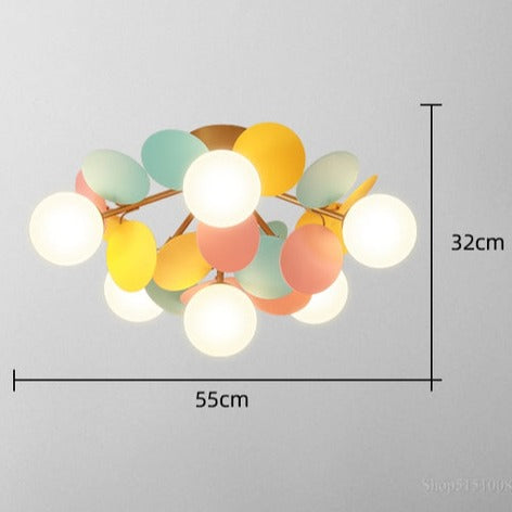Plafonnier LED Coloré pour Chambre d'Enfant - Estel Kids