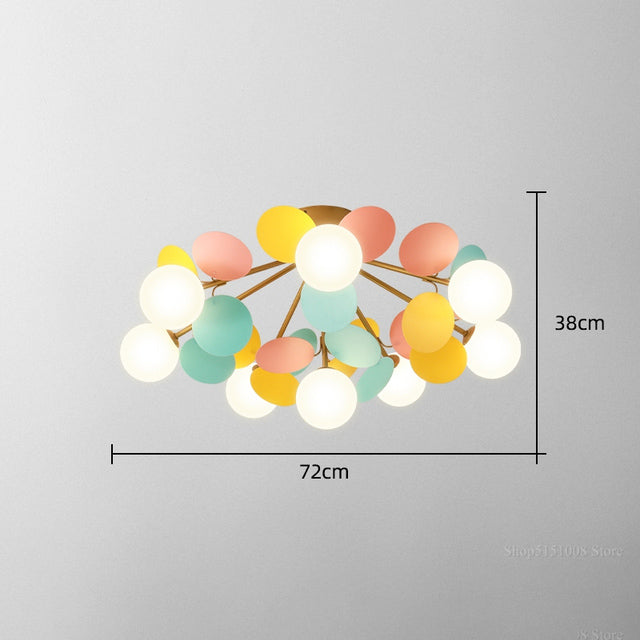 Plafonnier LED Coloré pour Chambre d'Enfant - Estel Kids