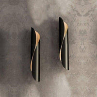 Lustre LED en métal Courbes de Luxe