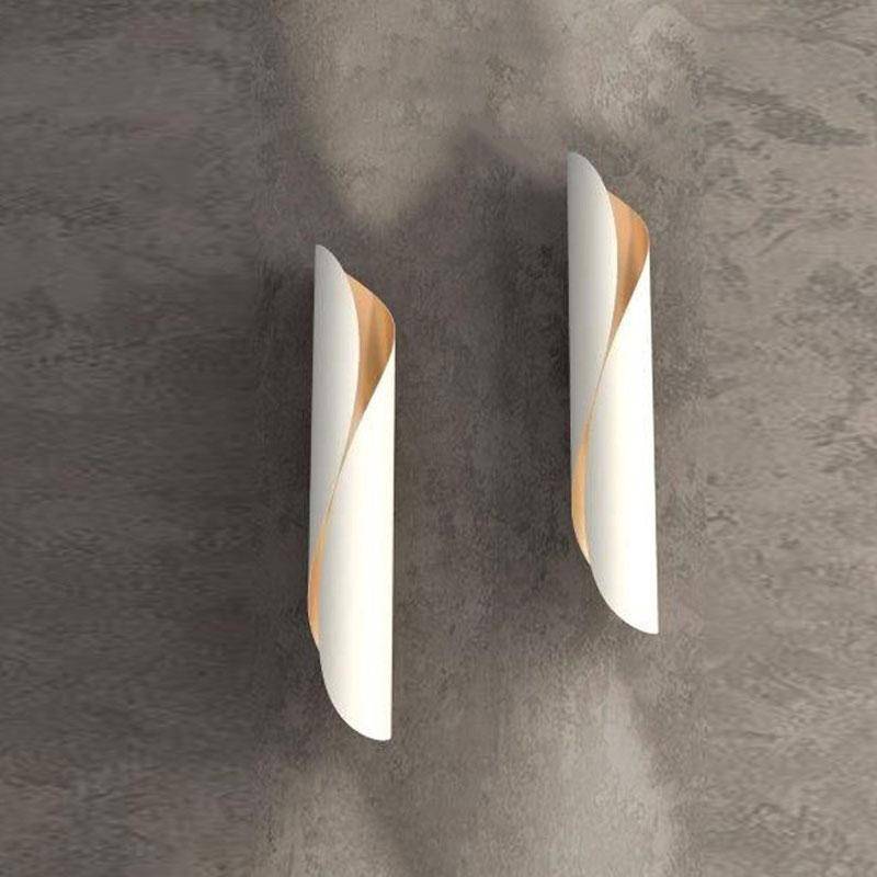 Lustre LED en métal Courbes de Luxe