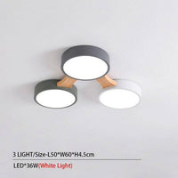 Plafonnier rond LED Botimi multi-pièces
