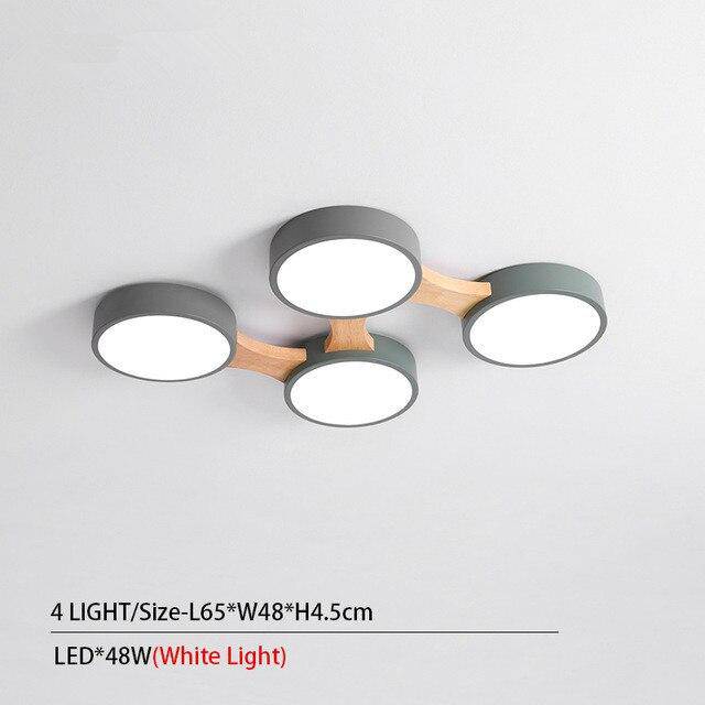 Plafonnier rond LED Botimi multi-pièces