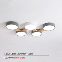 Plafonnier rond LED Botimi multi-pièces