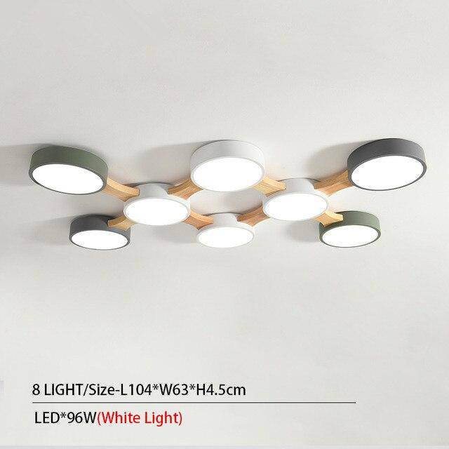 Plafonnier rond LED Botimi multi-pièces