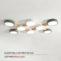Plafonnier rond LED Botimi multi-pièces