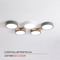Plafonnier rond LED Botimi multi-pièces