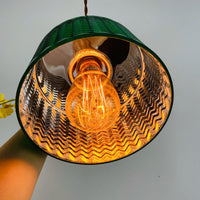 Suspension LED Dena - Édition Vert Doré