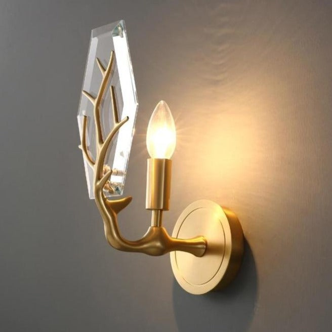 Applique murale LED Lifya Feuille Moderne