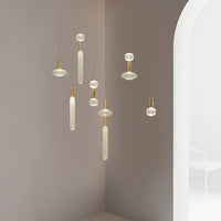 Suspension LED Flora Glass