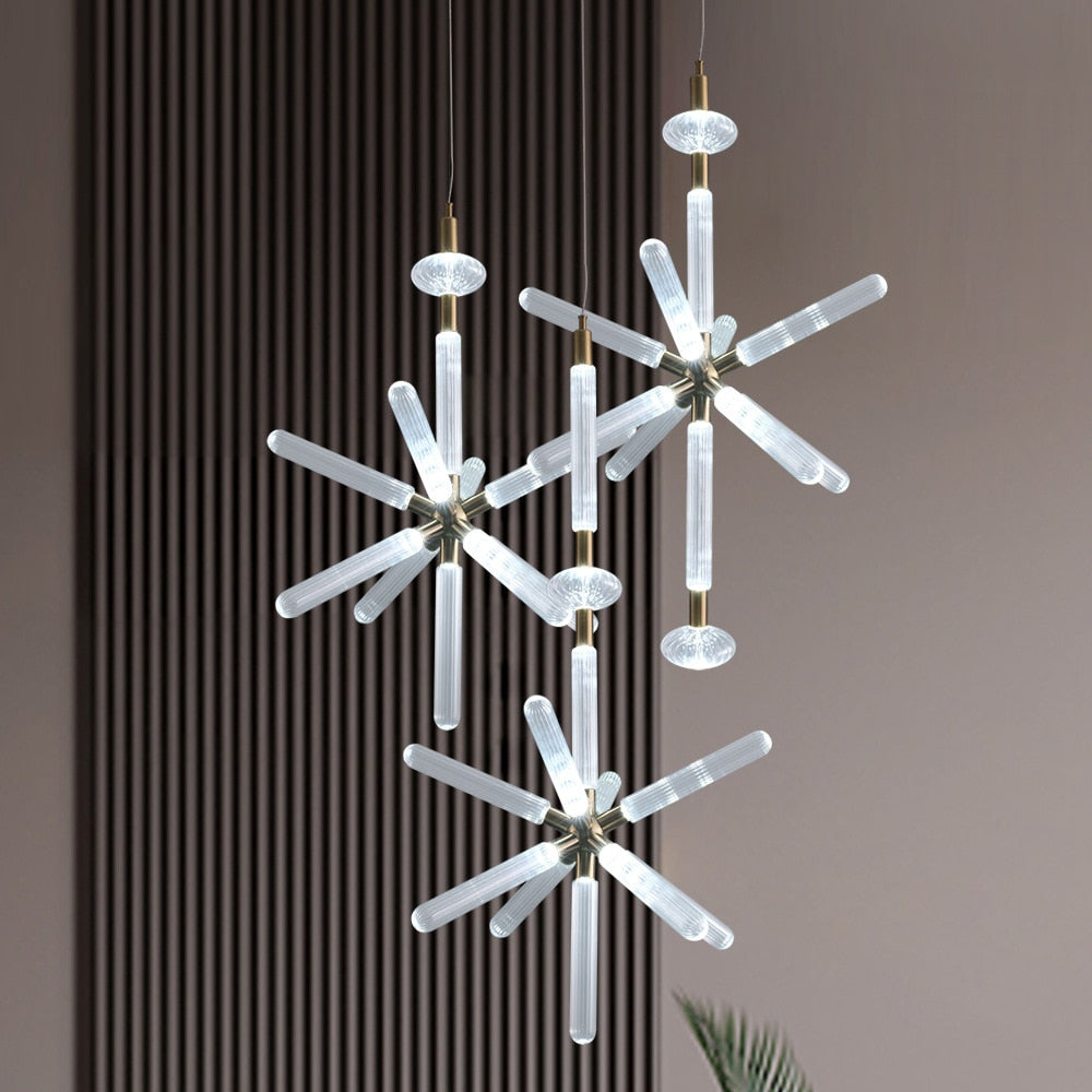 Suspension LED Flora Glass