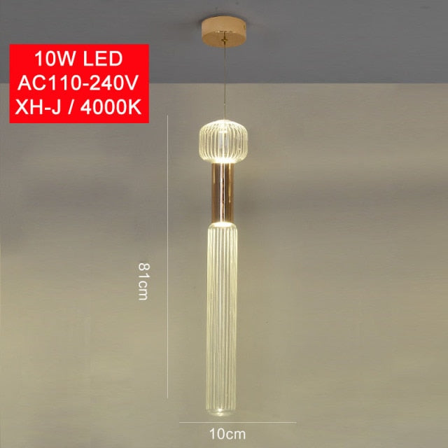 Suspension LED Flora Glass