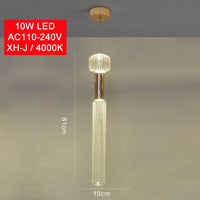 Suspension LED Flora Glass