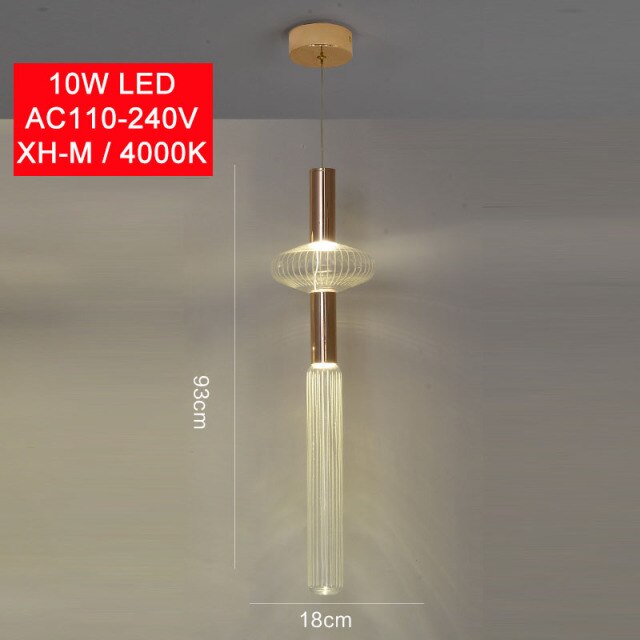 Suspension LED Flora Glass