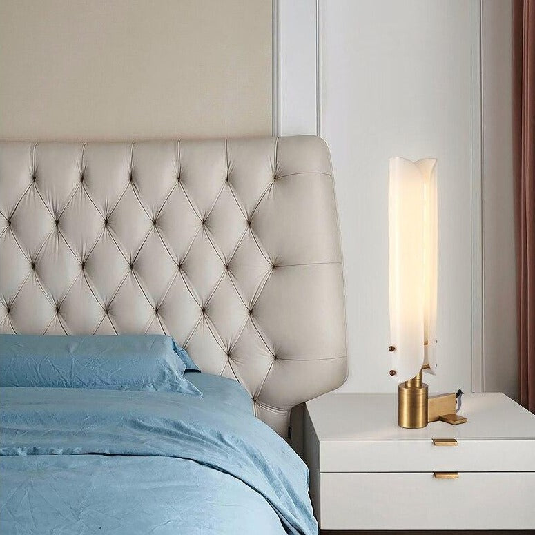 Lampe à poser Tinella en acier haut de gamme
