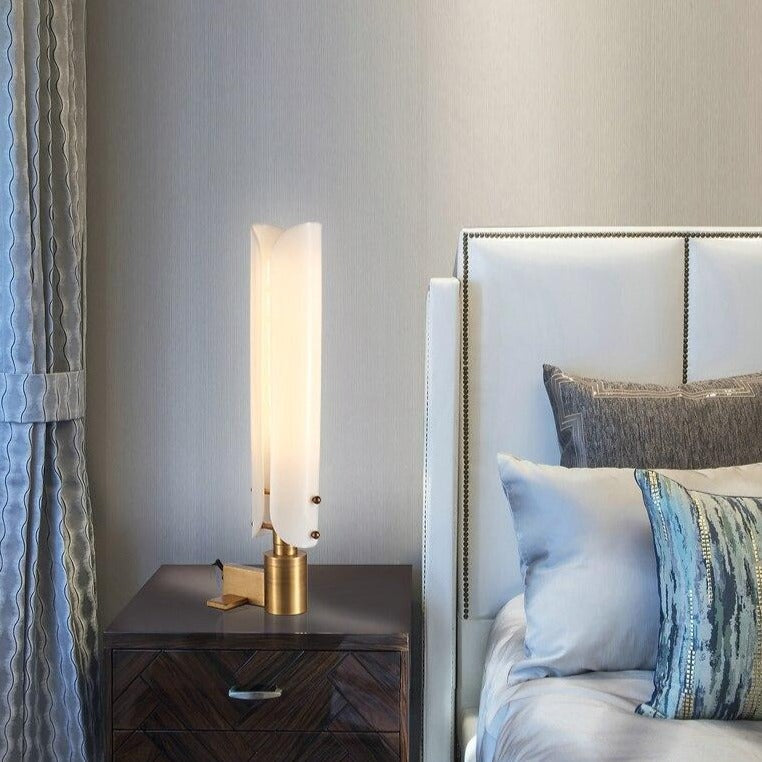 Lampe à poser Tinella en acier haut de gamme