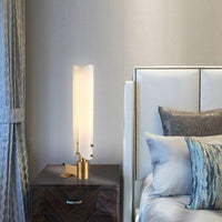 Lampe à poser Tinella en acier haut de gamme
