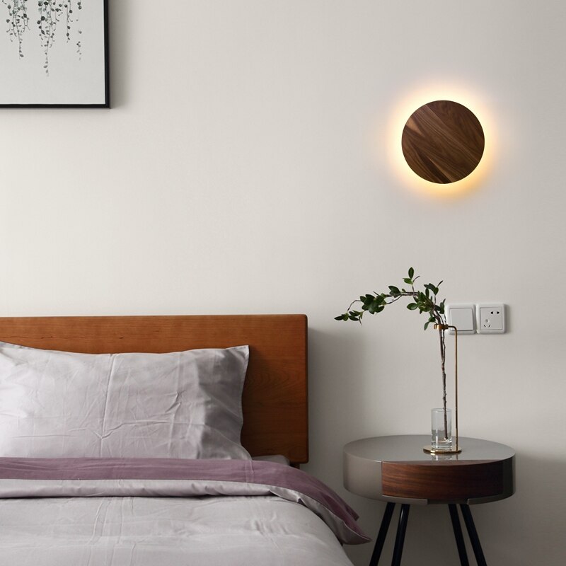 Applique murale design en bois nordic Globe