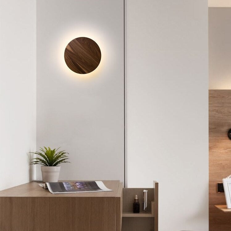 Applique murale design en bois nordic Globe