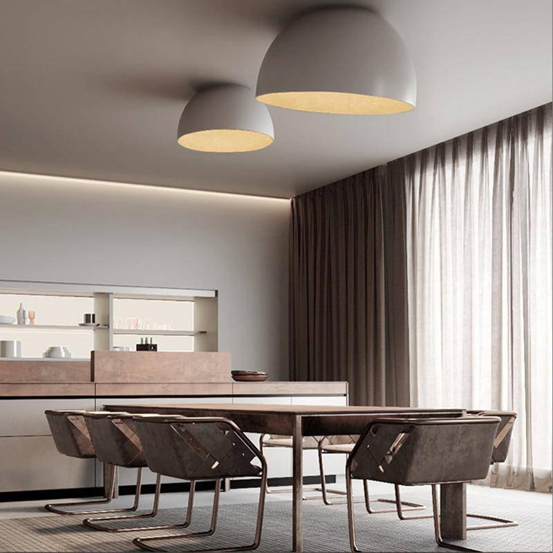 Plafonnier LED Ovales - Style Minimaliste Loft