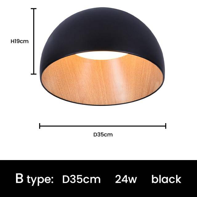 Plafonnier LED Ovales - Style Minimaliste Loft