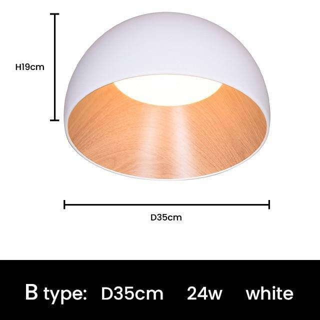 Plafonnier LED Ovales - Style Minimaliste Loft