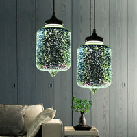 Suspension Kaili Multicolore 3D