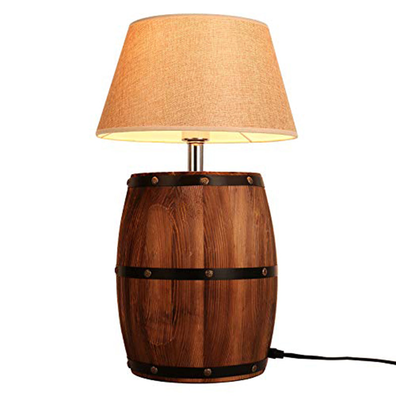 Lampe de chevet vintage "Rope Barrel"