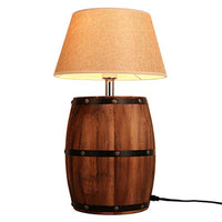 Lampe de chevet vintage "Rope Barrel"