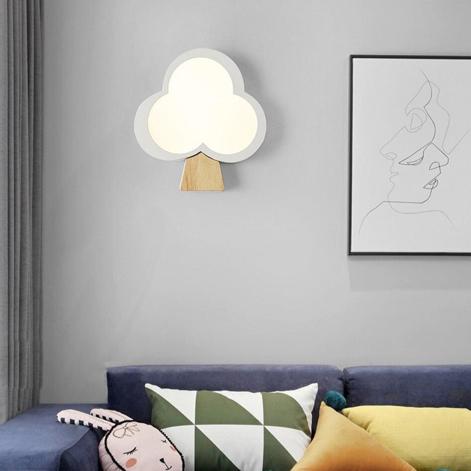 Applique murale moderne "Arbre en Bois Ania"
