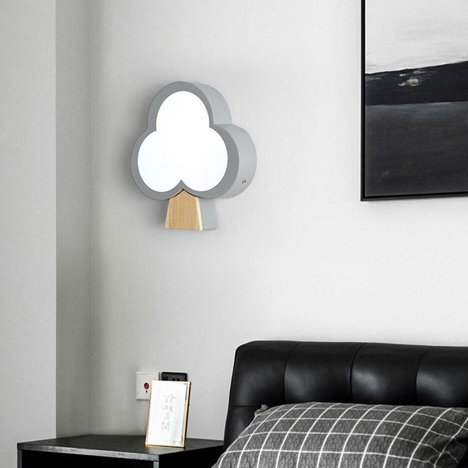Applique murale moderne "Arbre en Bois Ania"