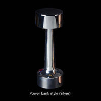 Lampe à poser design en métal - Formes arrondies LED