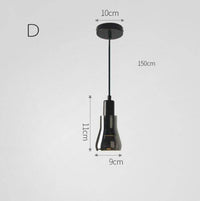 Suspension design en verre trempé - Collection Loft