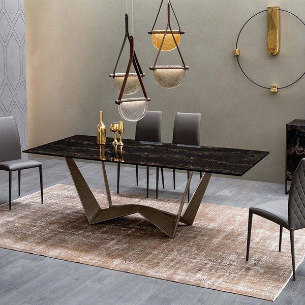 Suspension LED Creative en Demi-Cercle Verre