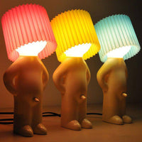Lampe LED Bonhomme Cartoon