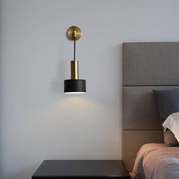 Applique murale LED élégante dorée - Home