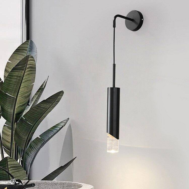 Applique murale LED design dorée "Lumière"