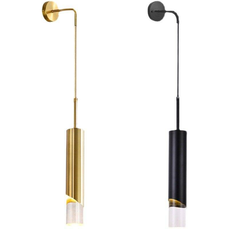 Applique murale LED design dorée "Lumière"