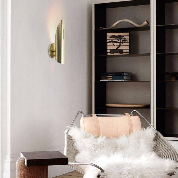 Applique murale LED Luxe Doré