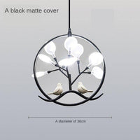Suspension LED Luxe en branches dorées