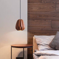 Suspension LED Shadow : Abat-jour géométrique coloré